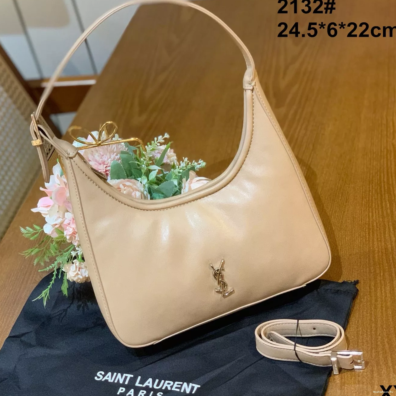 Women YSL Saint 6751 Handbag Yves Laurent Flexible For 1124